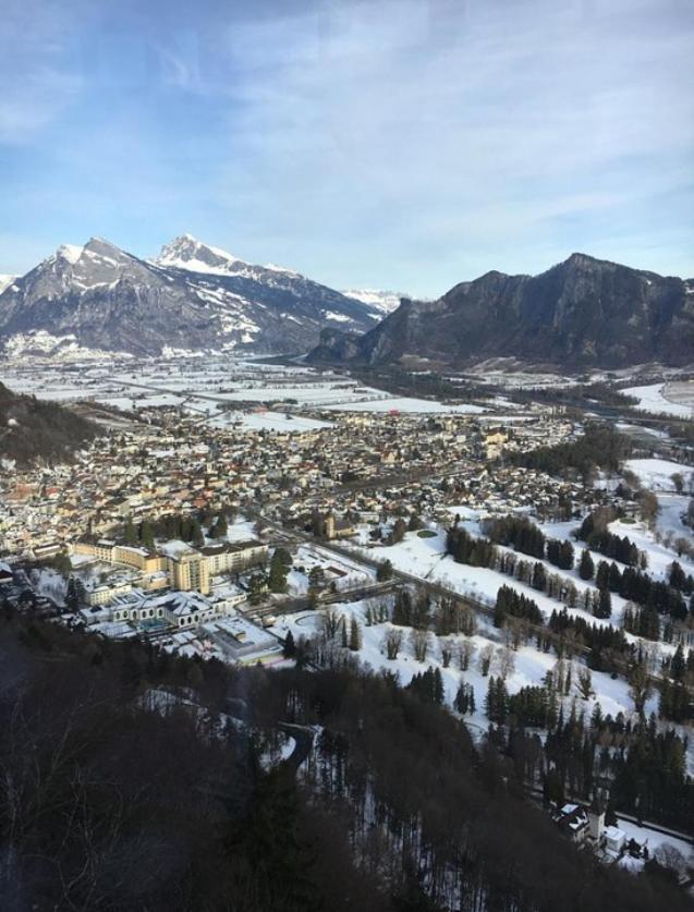 1 Zimmer Studio mit Kitchenette Bad Ragaz Exterior foto