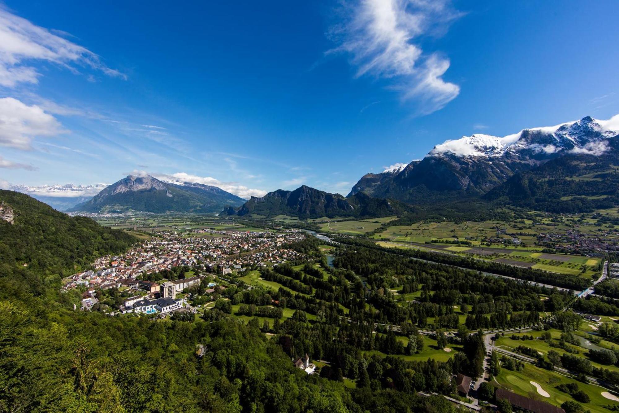 1 Zimmer Studio mit Kitchenette Bad Ragaz Exterior foto